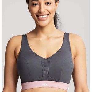 Panache - Wired Non Padded Sports Bra Charcoal - 75D