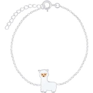 zilveren kinderarmband alpaca | armband | armbandje Meisje Zilver | Zilverana | Sterling 925 Silver