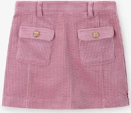 Sissy-Boy - Corduroy Rok - Roze - Hoge Taille - Korte Lengte