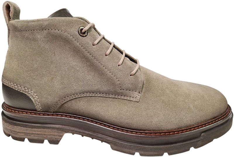 Berkelmans - Levin - Suede Veterschoenen - Beige - Heren