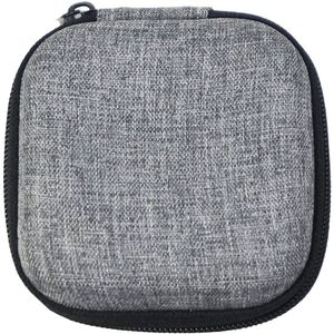 Mmgoqqt-Multifunctionele oordopjes opbergtas-grijs