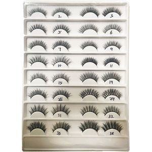 Individuele Wimpers - Wimperextensions - Cluster - Lashes - Naturel - Diy lashes - Stukjes wimpers - 16 segmenten