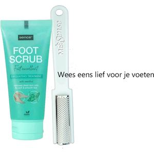 Complete Voetverzorgingsset – Medsense Eeltverwijderaar + Sence Footscrub