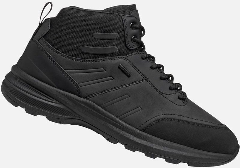 Geox - U SENALES B ABX - Winterlaarzen - Zwart - Veterboots met TEX-membraan