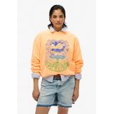 Superdry - Psych Surf Loose - Sweatshirt - Oversized - 100% Katoen