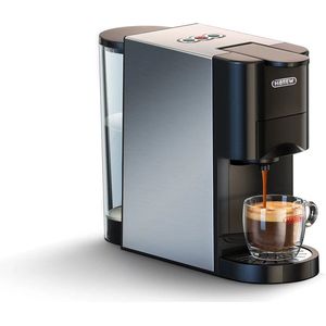 One stop shop - Koffiezetapparaat - Luxe 4 in 1 Koffie machine - Geschikt voor - Dolce Gusto - Nespresso - Pads - Gemalen koffie - Latte - 19 Bar