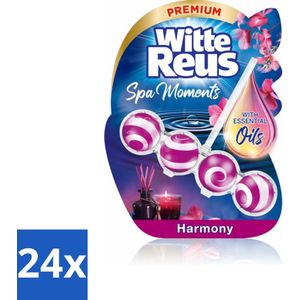 Witte Reus - Wellness Scents Toiletblok - Harmony - 1 Toiletblok - Voordeelverpakking - 24 stuks