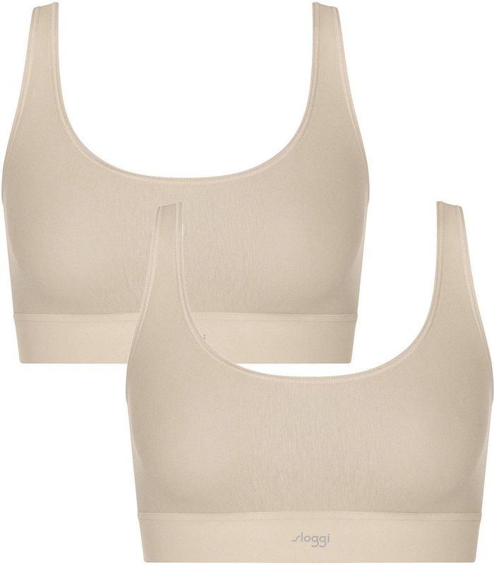 SLOGGI - EVER Ease Top - Bustier - Sand - 2 Pack