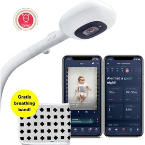 Nanit Pro - Babyfoon - Wit - HD-video - Ademhalingsbewaking - Slaapstatistieken