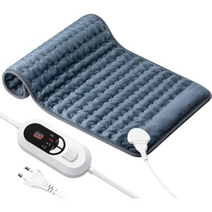 Warmtekussen Oplaadbaar - Elektrisch Warmtekussen - Draadloos Warmtekussen - Herlaadbaar - Verwarmd Kussen - Warmtekussen Rug - Warmtekussen Nek - Pijnverlichting - Comfort & Ontspanning