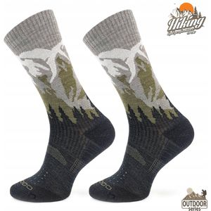 Comfortabele trekkingsokken Merino Wol 2 paar - Perfect cadeau