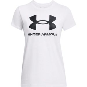 Under Armour - Ua Rival Logo Ss - Sportshirt - Wit