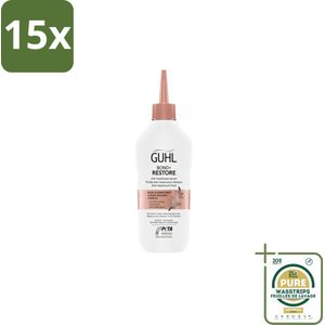15 x Guhl - Serum - Bond+ Restore Anti-Haarbreuk - 150 ml - Grootverpakking - Haarbreuk - Haarherstel - Haarbescherming - Anti-haarbreuk Serum - Bond-building