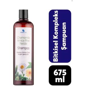 Hunca Shampoo – Kruidencomplex – 675 ml – Versterkend & Natuurlijk – Anti-Haaruitval – Geschikt voor Dagelijks Gebruik – Natuurlijke Haarverzorging