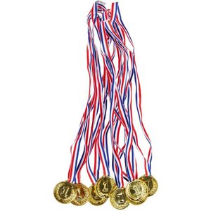 24 STUKS Medailles voor Verjaardagsfeestjes voor Kinderen - Schoolsport, Toernooien en Spelletjes - Uitdeelcadeaus - Traktaties - Carnaval
