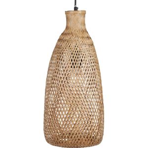 LWELA - Hanglamp - Lichte houtkleur - Bamboehout