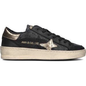 Ama Brand Deluxe Slam Sneakers - Leer - Dames - Zwart - Maat 43