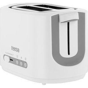 Teesa TSA3302 - Broodrooster, 850 Watt, wit