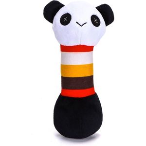 Nobleza knuffel voor hond - pluche hondenknuffel - Hondenknuffel panda met piep - Hondenspeelgoed - Piepspeelgoed - Panda