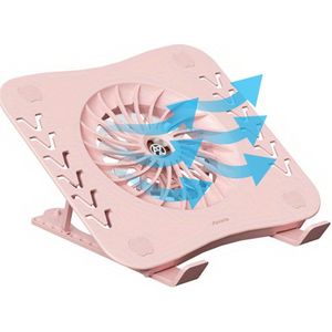 Bovista Laptop Cooler - 13 tot 17 Inch - Laptop Koeler - Cooling Pad - Laptop Cooling Pad - Laptop Ventilator - Laptop Standaard Verstelbaar - Laptopverhoger - Ergonomisch