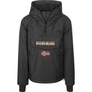 Napapijri - Rainforest Next - Jas - Zwart - 100% Gerecycled Polyester