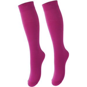 Jennifer 100 Denier Merino Wol Doorzichtige Kniehoge Sokken - Fashion Wear - Vrouwen