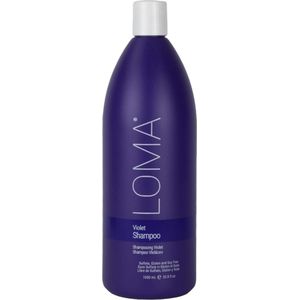 Loma Violet Shampoo Liter| Natuurlijk Mild Hydraterend Parabeen vrij | Mannen en Vrouwen | Blond en Grijs haar > verbetert kleurpigment | Reinigt en hydrateert het haar