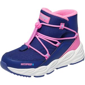 Skechers - Turbo Tread-Winter Storm - Winterlaarzen - Blauw/Roze