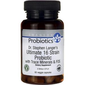 Swanson - Probiotic Ultimate - Probiotica - 60 Capsules - 3 Miljard CFU's