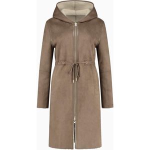 Goosecraft GC Madelyn coat Dames Jas - Maat M - Bruin