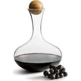 Sagaform - Nature - Wijn karaf met eiken stopper