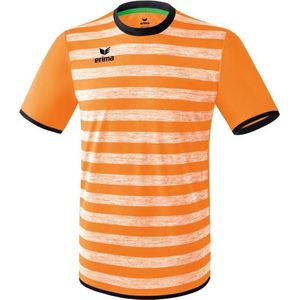 Erima Barcelona Shirt Kind Neon Oranje-Zwart Maat 164