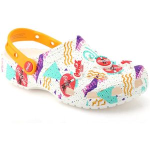 Crocs Coco Cola Classic 90s Clog White Multi Maat 38/39 M6/W8