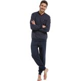 Heren pyjama Robson 27212-702-2 - Blauw - M/50
