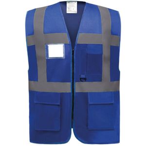 Fluo Executive Waistcoat - Royal Blue - L - Yoko
