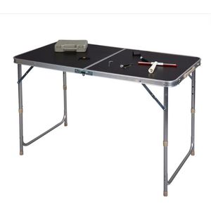 Behangtafel Inklapbaar - Vouwtafel Draagbaar en Lichtgewicht - Plooitafel Makkelijk te Monteren - Minimalistisch Modern - Zwart