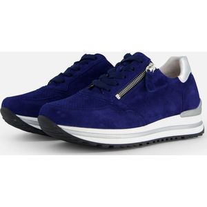 Gabor Sneakers blauw Suede - Dames - Maat 39
