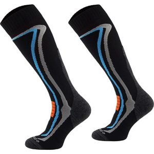 Comodo Skisokken Merinowol SKI2 - Zwart - Maat 47-50