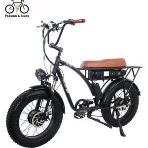 P4B - Fatbike Dual Motor - Elektrische Fatbike - Elektrische Fiets - E-bike - 1 jaar garantie
