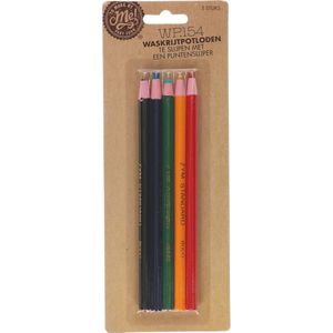 Waskrijt potloden 5 stuks | Was krijt potlood | Kleuren | Knutselen | Hobby