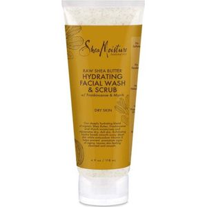 SheaMoisture Face Scrub - Raw Shea Butter Facial Wash & Scrub