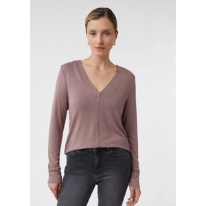 comma - T-Shirt - Viscoseblend - Lange Mouwen