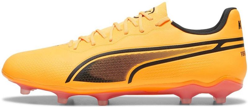Puma - King Pro FG/AG - Voetbalschoenen - Zwart - Microvezel