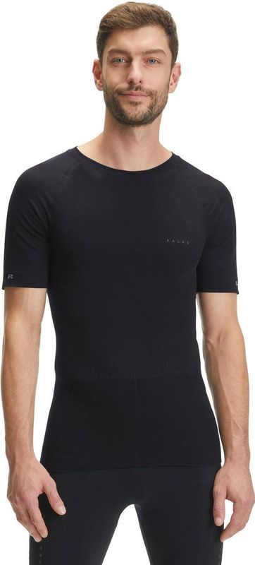 FALKE RU Impulse Round Neck met compressie functioneel functioneel shirt met korte mouwen heren zwart - maat 01