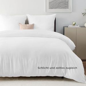 Bedding Duvet Cover Set - Soft Microfiber Duvet Cover155 x 220 cm with 80 x 80 cm Pillowcase