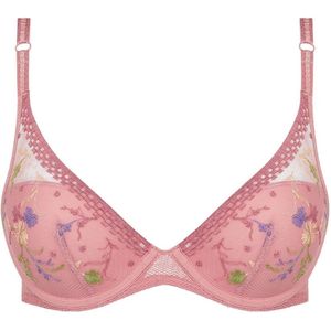 Passionata - Suzy - voorgevormde plunge bh - maat 70B - rosewood - P41RNA