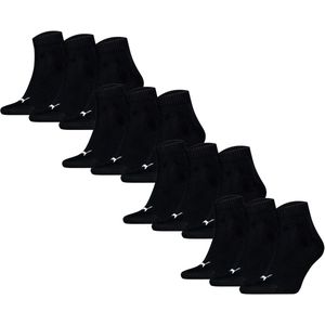 Puma Sokken Quarter Plain 12P Verpakking van 12