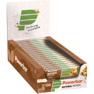 Powerbar Natural Protein Bar - Vegan - Salty Peanut Crunch (18x40g)