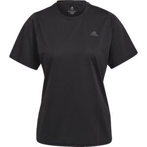 adidas Performance Run Icons Running T-shirt - Dames - Zwart- S