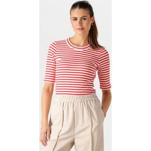 INWEAR - DAGNAIW STRIPED - T-shirt - Rood